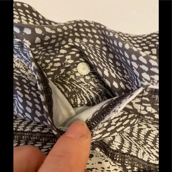 Lululemon Fast & Free Swerve Vapor Metal Grey Pant - Picture 10 of 14